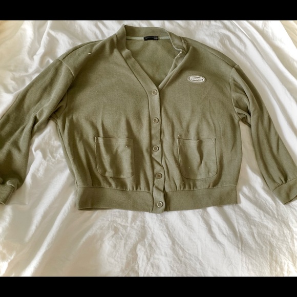 SHEIN Jackets & Blazers - DAZY Patched Dual Pockets Drop Shoulder Jacket